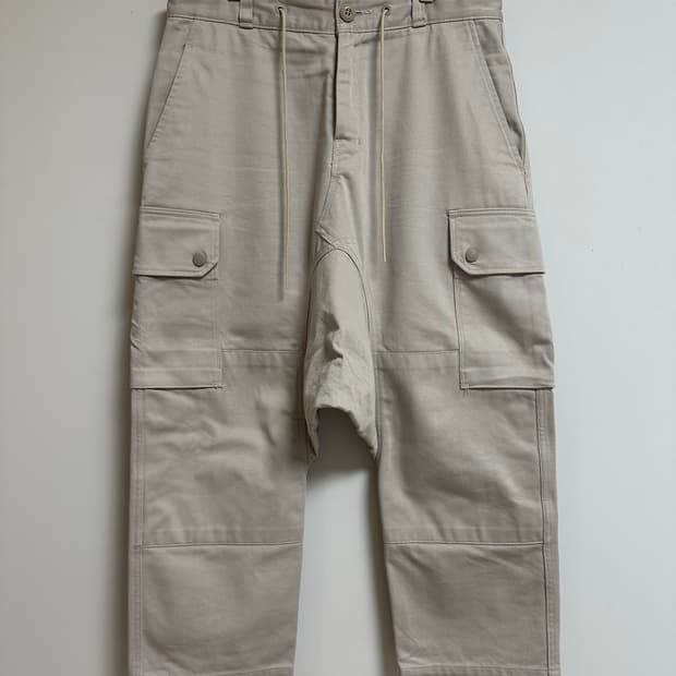 후미토간류 베이지 데님 