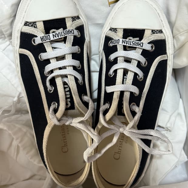 디올 정품 플랫폼 스니커즈 36 (현백 구매,박스 보관중)