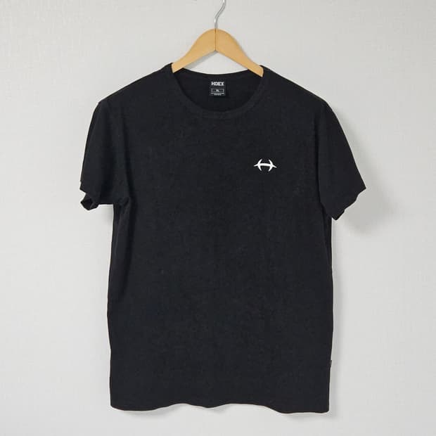 에이치덱스 HDEX 하덱스 반팔티셔츠 블랙 짐웨어 헬스 XL