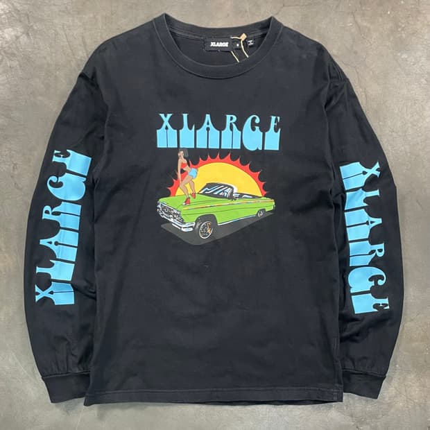 엑스라지 그래픽 롱 슬리브