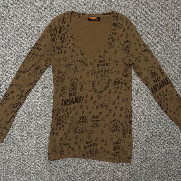 Hysteric Glamour 'Yes Bong No bomb'