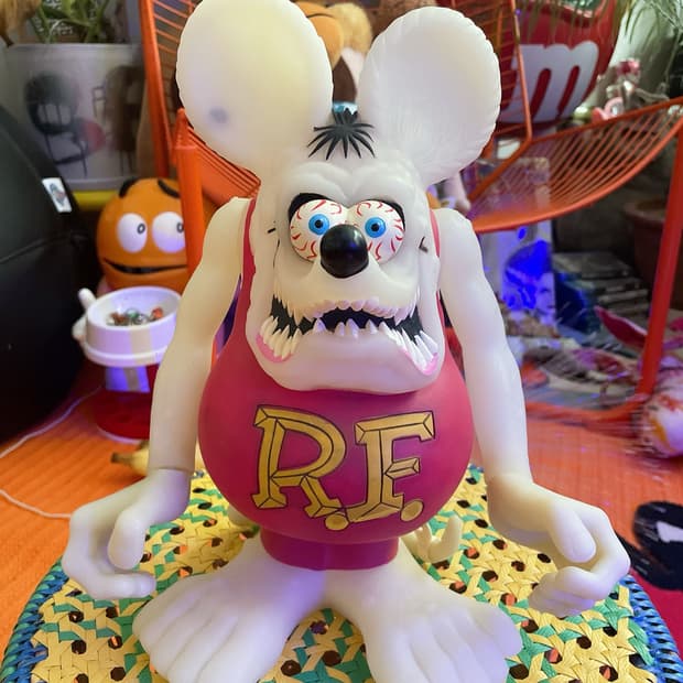 랫핑크 rat fink 저금통