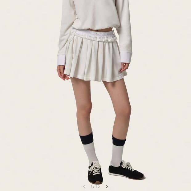 [미개봉신품] 클리시어 Sunday balance shirts ibory