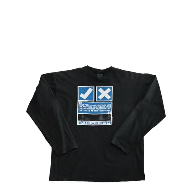 1997 radiohead ok computer long sleeve
