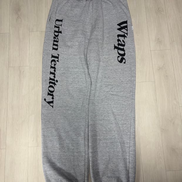 WTAPS 더블탭스 트레이닝 팬츠 그레이 XL