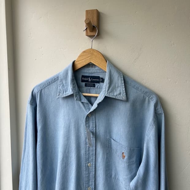 16409 - 폴로 랄프로렌 데님 빅 셔츠 (BIG SHIRT) 
