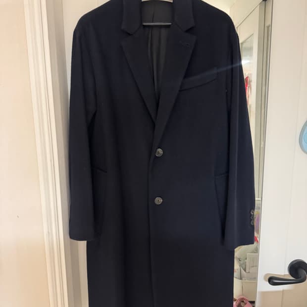 ami 싱글 투버튼 코트