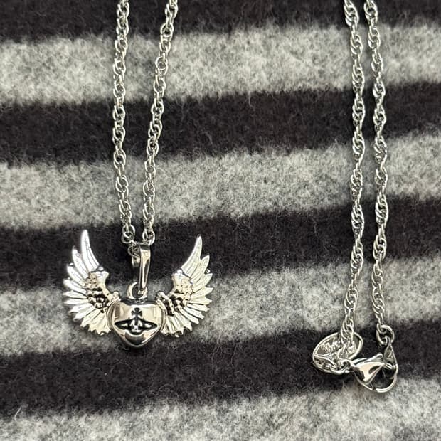 비비안웨스트우드 아카이브 날개 목걸이