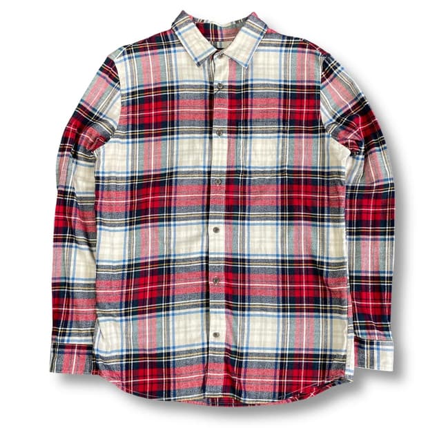 GAP 갭 체크 원포켓 긴팔 셔츠 M