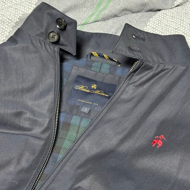 브룩스브라더스 해링턴 자켓 네이비 