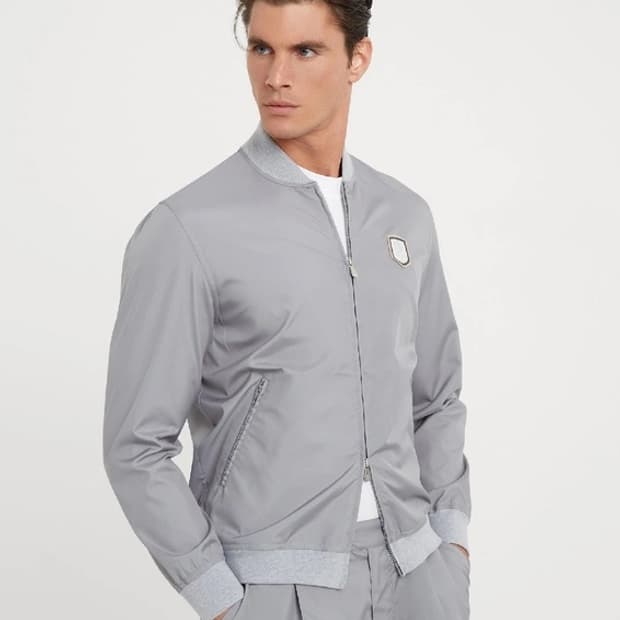 브루넬로 쿠치넬리 2025 S/S 블루종 자켓 