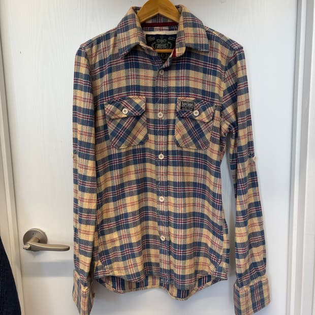 Superdry check shirt