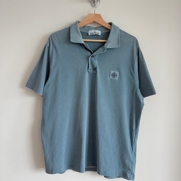 스톤 아일랜드(STONE ISLAND) 반팔 카라티