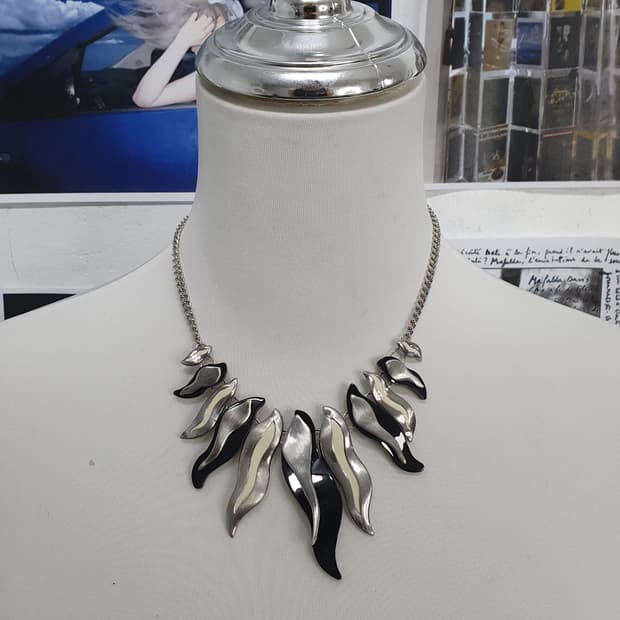 [Vintage] MONO Art Statement Necklace
