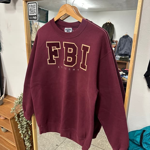 00s FBI 아카데미 스웻셔츠