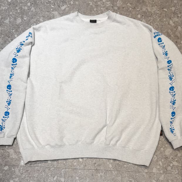 💥스틸휠즈 본 스웻셔츠 에쉬그레이 (L)