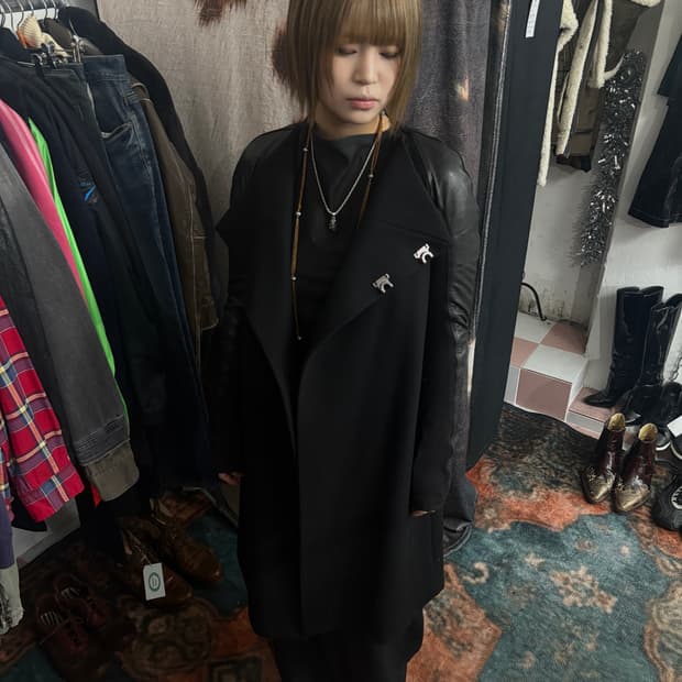 TTF✳️2011 릭오웬스 양가죽 울 코트