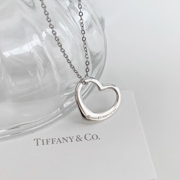 티파니 엘사 퍼레티 오픈 하트 22mm 목걸이 NO.110
