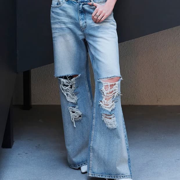 2002 아카이브스 SNYDER DISTRESSED DENIM 새상품