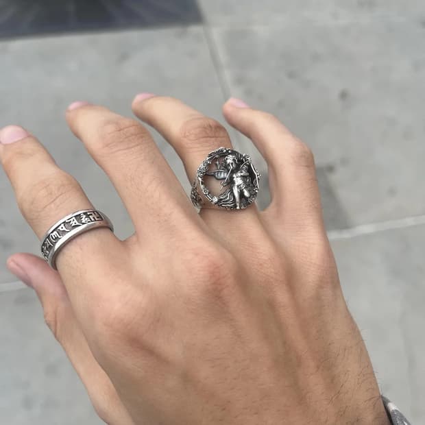 [US7] ERD OPIUM CHERUB RING