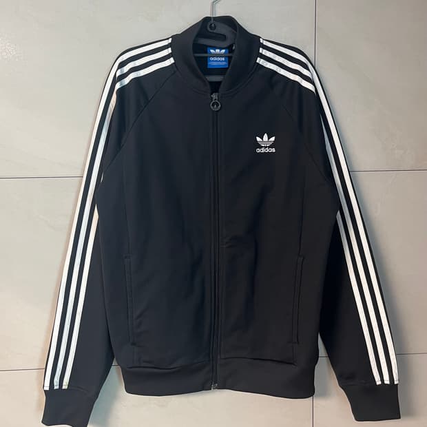 아디다스 해외판 파이어버드 져지 블랙 (M)