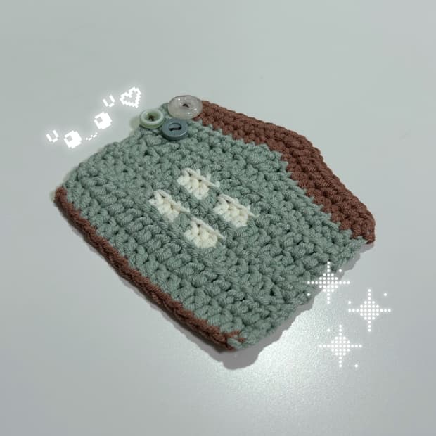 핸드메이드 뜨개 티코스터