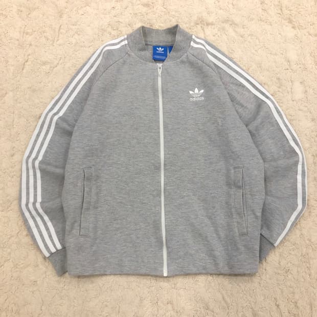 아디다스 슈퍼스타 코튼 져지 트랙 자켓