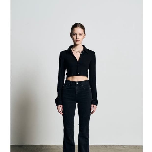 보헤미안서울 22FW 부츠컷 데님 블랙