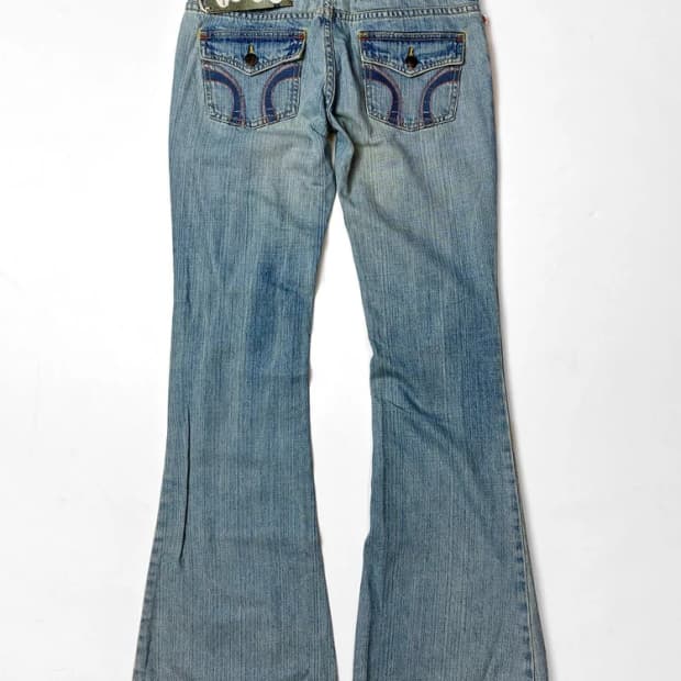 홀리스터 00s Y2K 부츠컷 데님 팬츠 PN5322