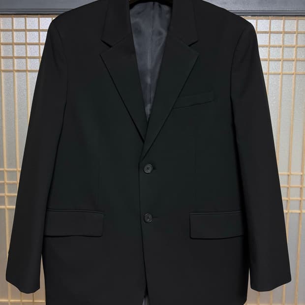 [XL]무신사스탠다드 대디숄더 오버사이즈 블레이저