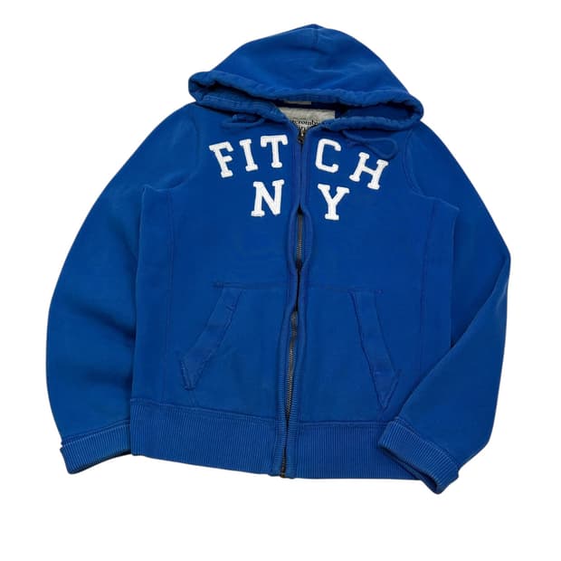 아베크롬비 FITCH 패치 로고 후드집업