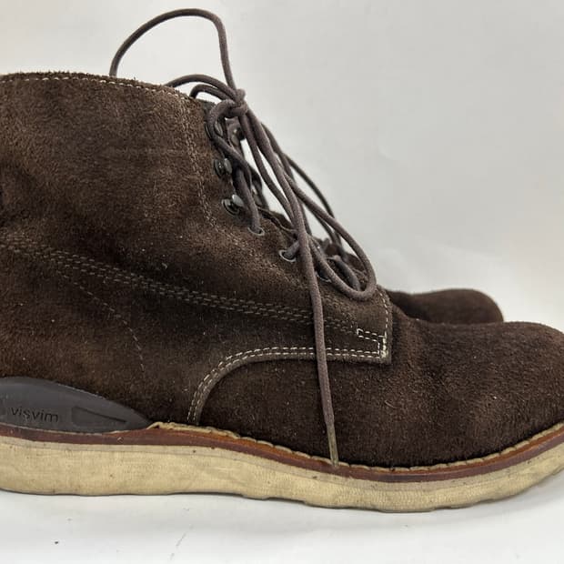 VISVIM 비즈빔 브라운 스웨이드 버질부츠 9