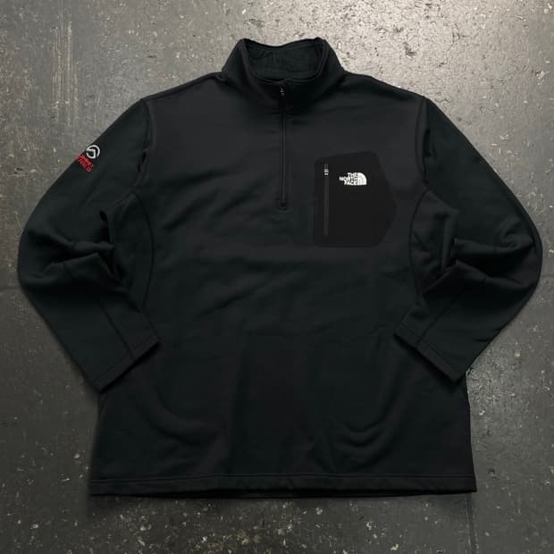 105 노스페이스 폴라텍 반집업 