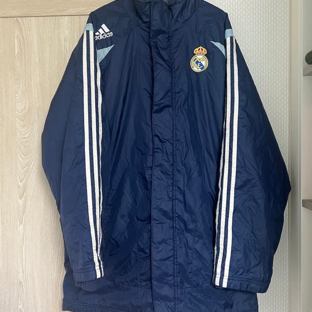 아디다스 레알마드리드 07-08 바람막이 벤치 자켓
