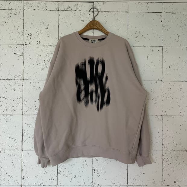 L 슬로우애시드 맨투맨