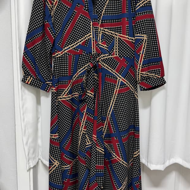 clizy 패턴 끈원피스