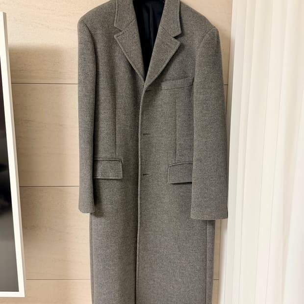 MNGU / 체스터필드 코트 그레이 / L