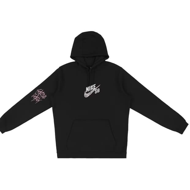 트래비스 스캇 x 나이키 sb 후드티 L