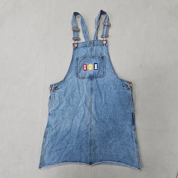 165 아이스비스킷 키즈 멜빵 치마 0309Y