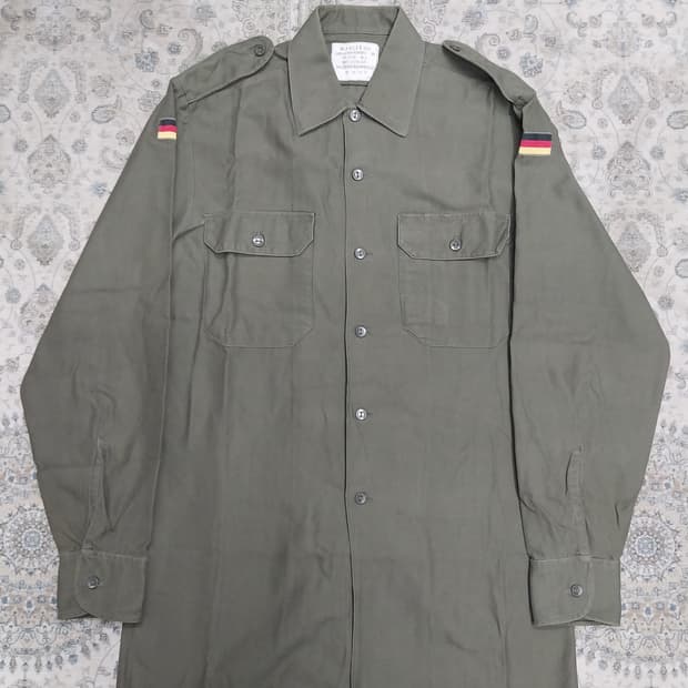 WAHLER 88년 생산 독일군 필드 셔츠 (100-105)