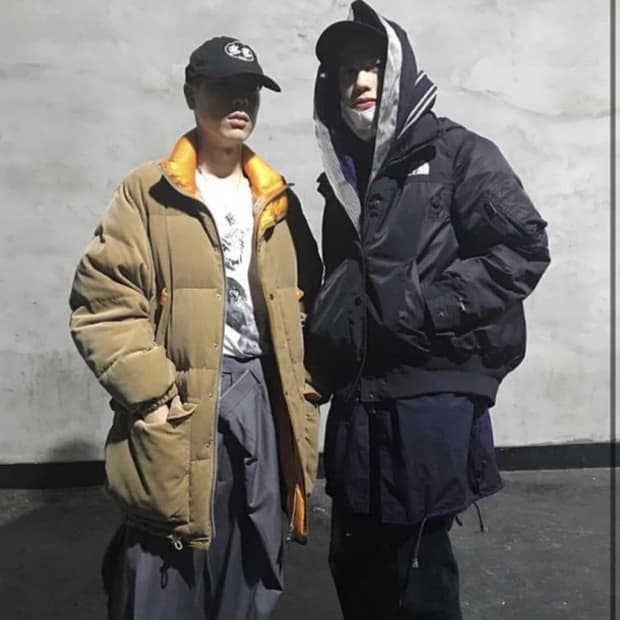 사카이 벨벳 패딩-브라운 