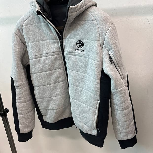 105) RLX 패딩 후드집업 
