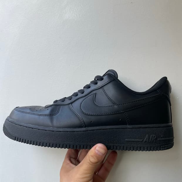 나이키 에어포스1 블랙 280