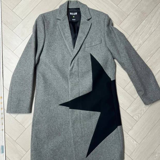 MSGM/ 별무늬 울코트/ 46