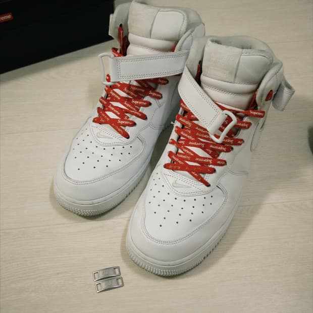 (275) 나이키 에어포스 슈프림 미드