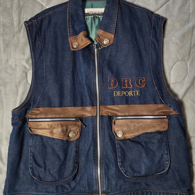 빈티지 베스트 자켓