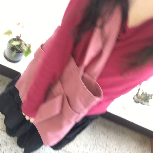 칼랑래빗 하구미 모리걸 니트 