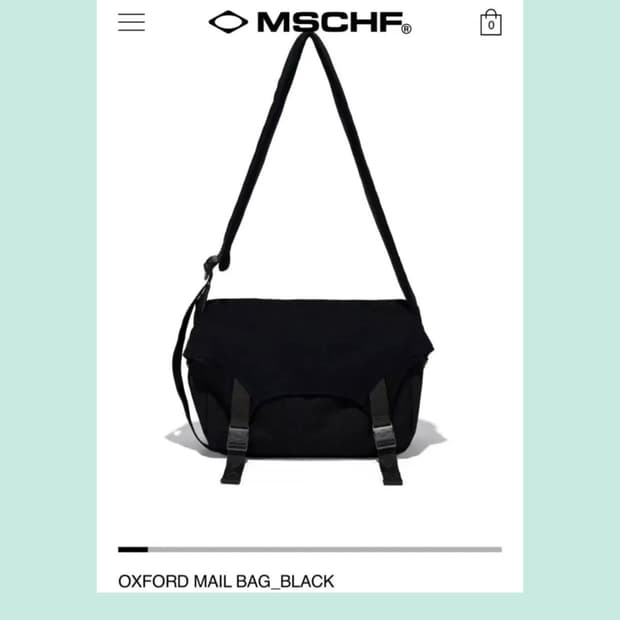Mschf 옥스포드 백 