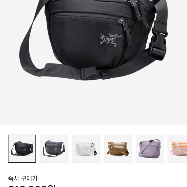 [OS] 아크테릭스 맨티스2 웨이스트백