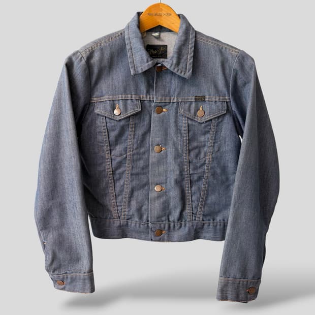 (키즈18)빈티지 WRANGLER 랭글러 데님자켓